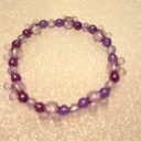 Transparent and Purple Disney Bracelet