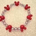 Purple and Silver Disney Bracelet