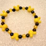 Yellow and Black Disney Bracelet