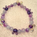 Purple and white Disney Bracelet
