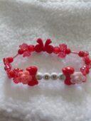 Words of love Red bowie Bracelet