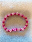 Heart Pink Blossom Bracelet