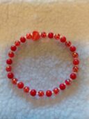 VALENTINE RED HEART BRACELET