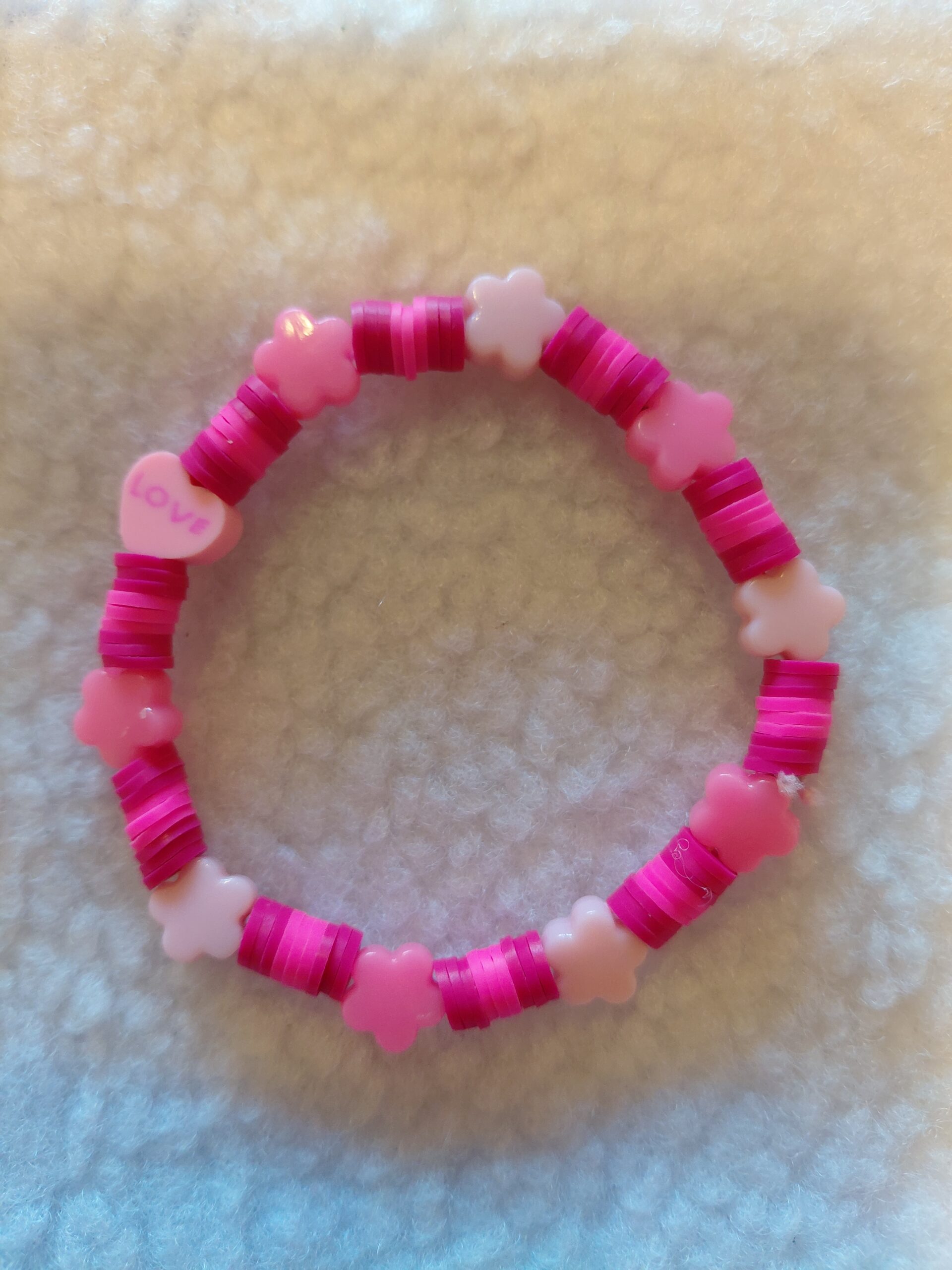Hot Pink Blossom Love Charm