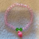 Pink Strawberry Charm