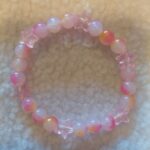Pink Salmon Stone Charm