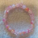 Pink Salmon Stone Charm