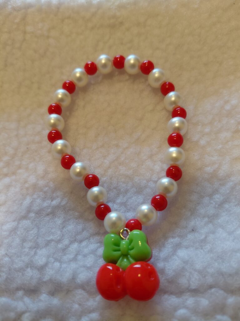 Red Cherry Pearl Bracelets
