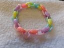 Multi-Color Heart Chain Bracelet